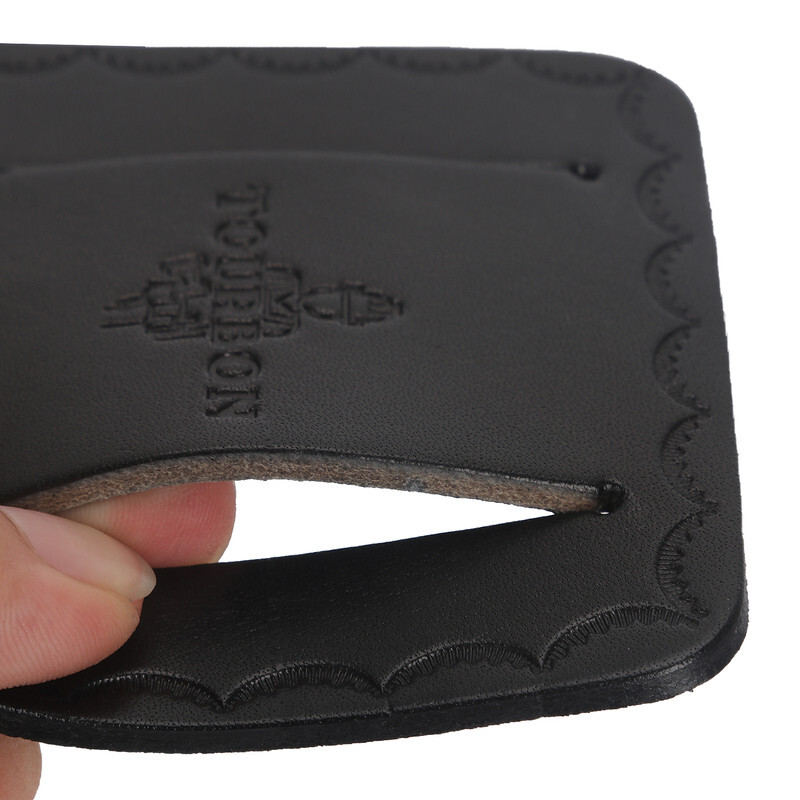 Leather Tape Measure Hanger Tool Holster Belt Clip Builder Tools Pouch-TOURBON