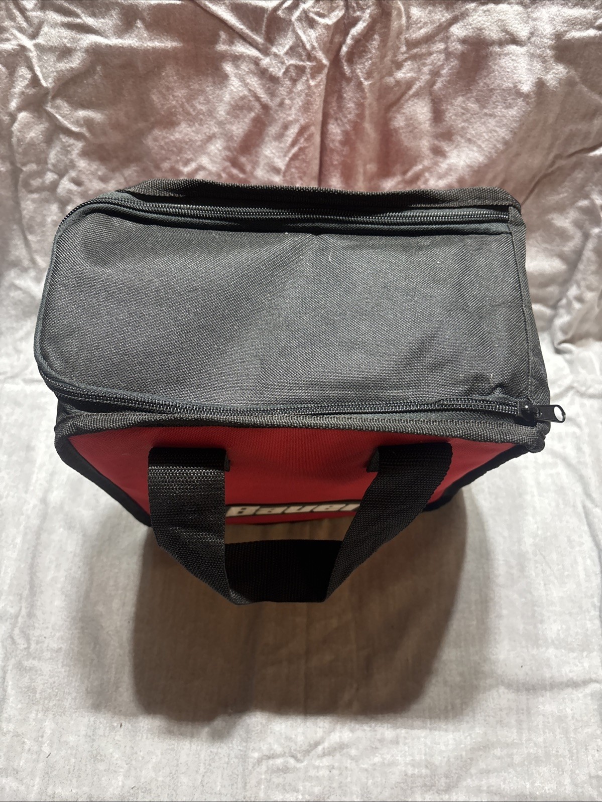 BAUER RED AND BLACK TWO HANDLE TOOL BAG, Seperate compartments, Multiple Tools