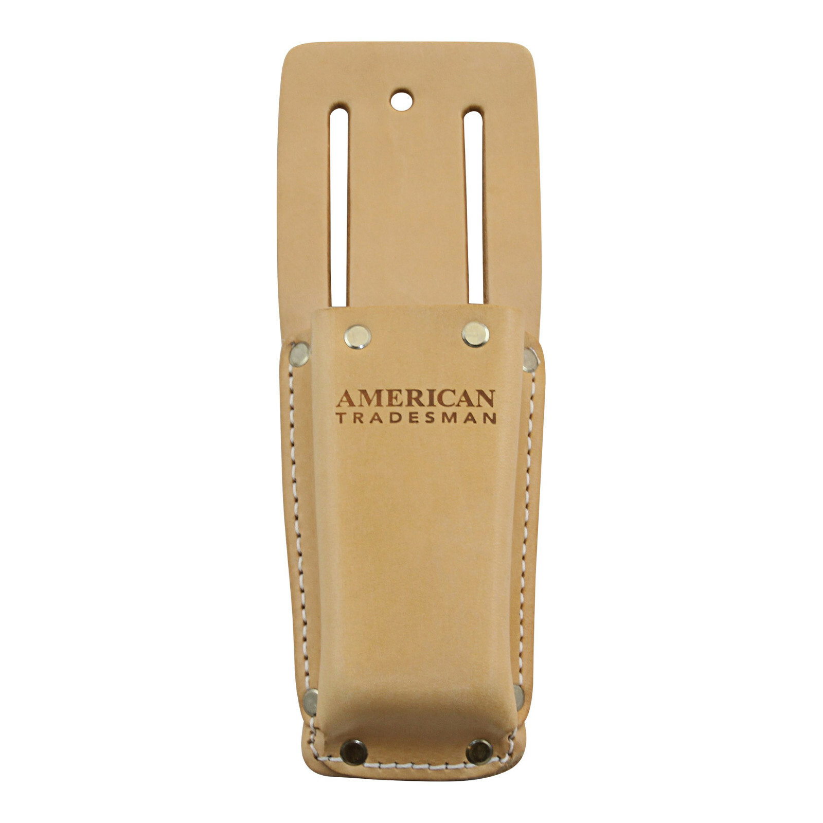 American Tradesman 552 – Top Grain Leather Utility Knife Holder Holster Pouch