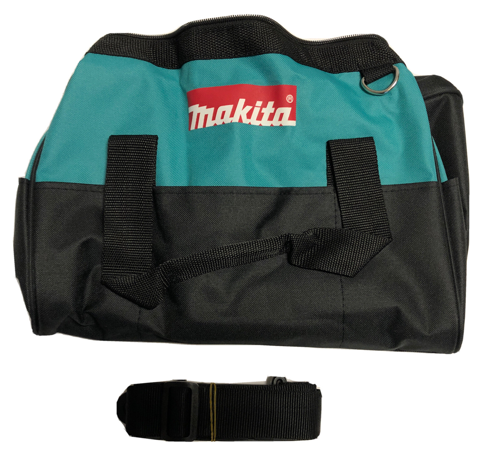 NEW MAKITA 14″ X 11″ X 9” Medium Tool Bag w/ 8 Exterior Pockets + Shoulder Strap