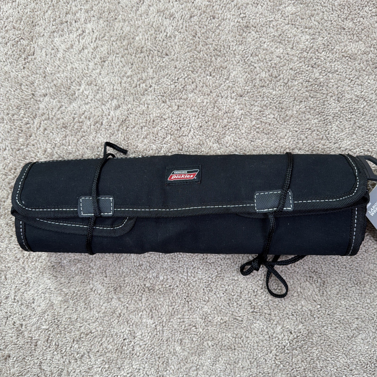 Wrench Roll Sleeve Hand Tool Bag Holder Large Black Dickies 57060