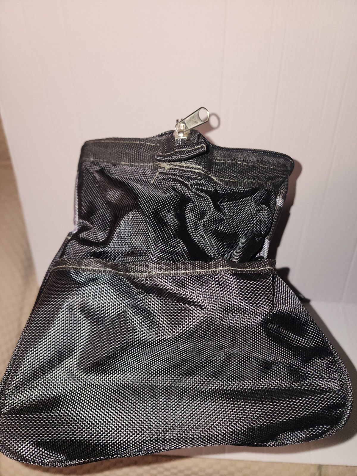 Swiss Military Multi Pocket Tool Satchel Large Black 16″ Bag Gray Heavy Duty NEW