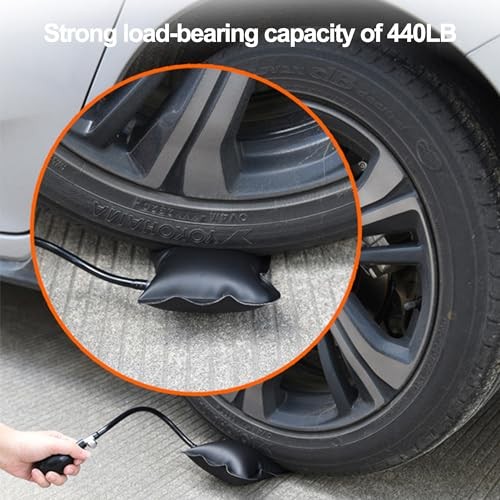 Air Wedge Bag with Long Hose, Commercial Grade Air Wedge Bag Large, 1 pack