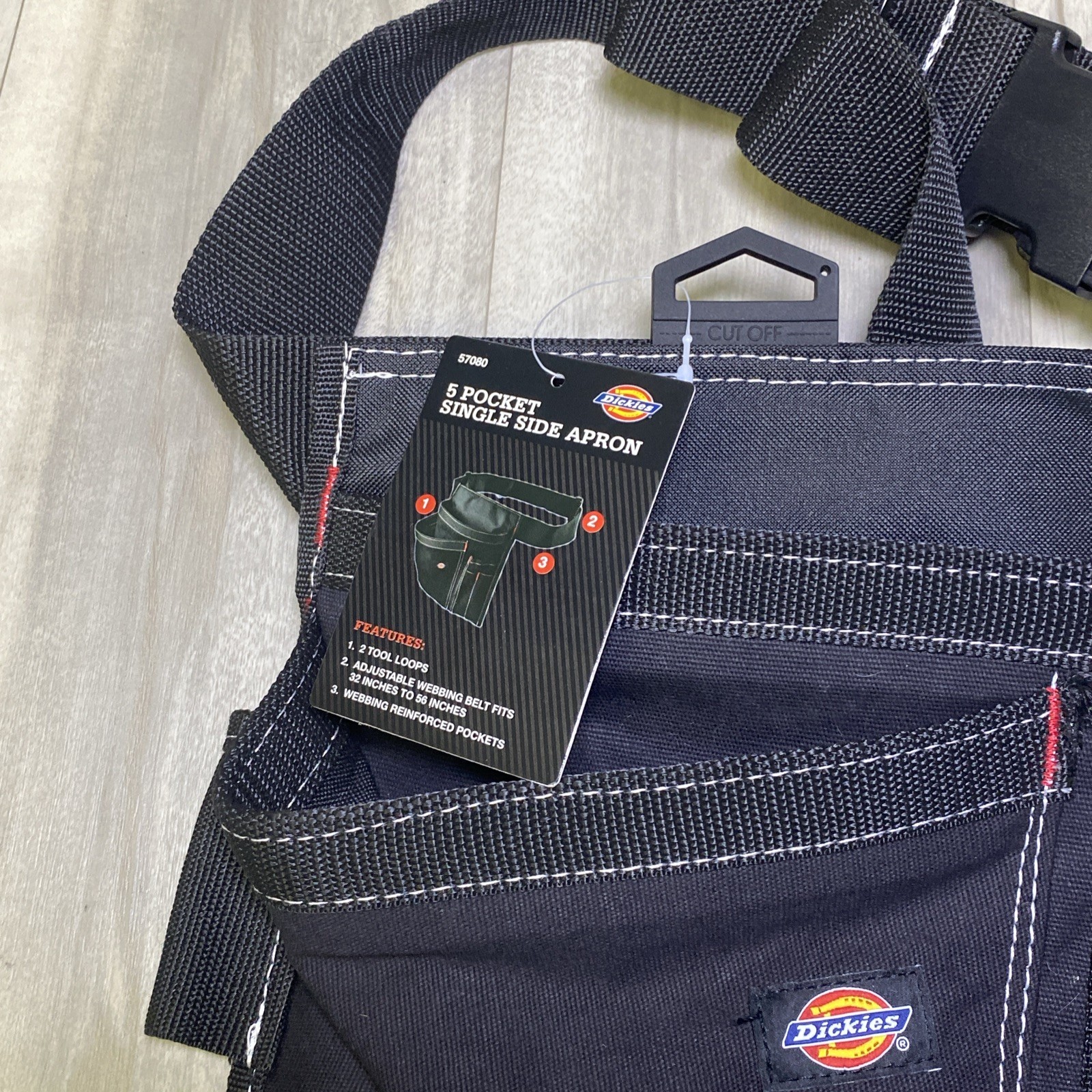 Dickies 5 Pocket Single Side Work Pouch Tool Belt Apron 57080
