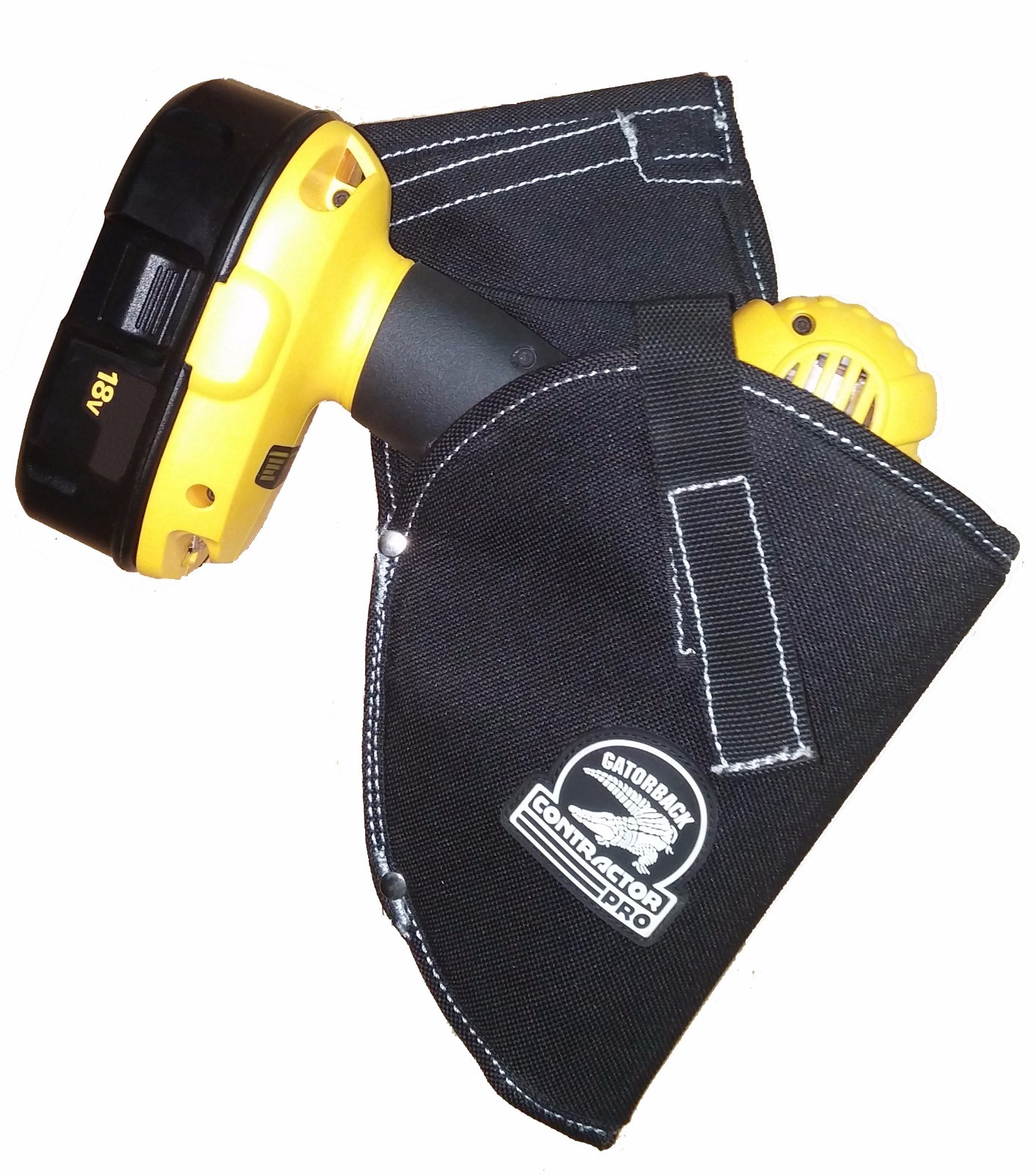 Gatorback B601 Drill Holster. Framer/Carpenter/Electrician Tool Belt Ready