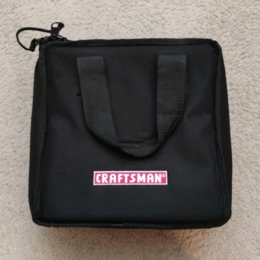 Craftsman Black 10″ X 10″ X 6″ Tool Bag, Carrying Case, Hand Bag
