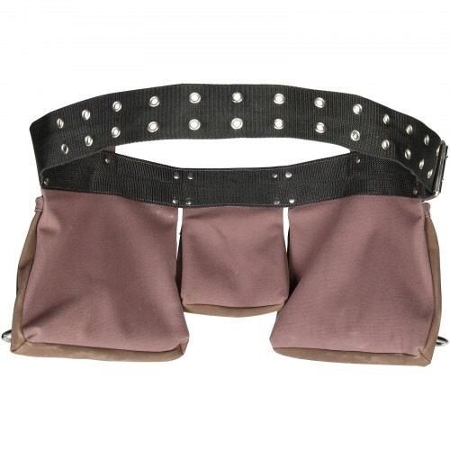 3Pk VEVOR Tool Belt 13 Pockets Adjusts from 29Inches-54Inches Faux Sede Leather