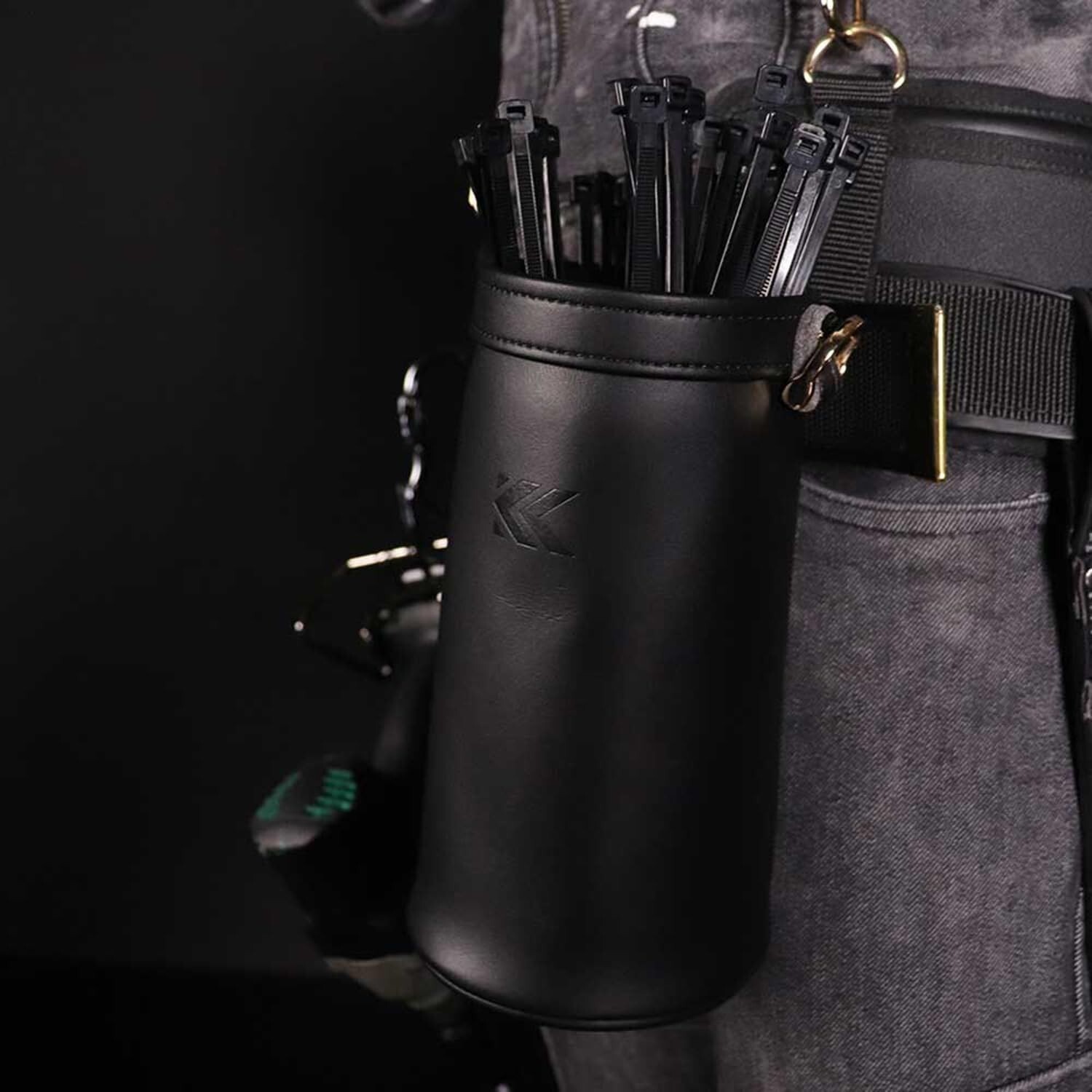FUJIYA SCREW CUP LARGE LEATHER TYPE (100x100x200mm) AB-51BG