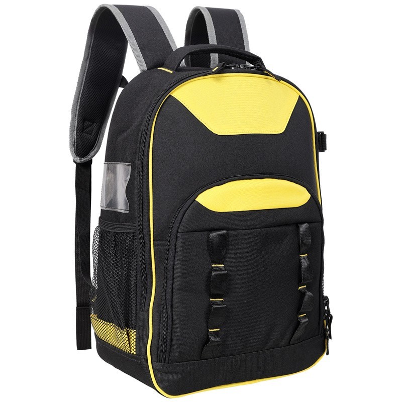 Heavy-Duty Tool Bag Oxford Cloth Multifunctional Tool Backpack for Electricians