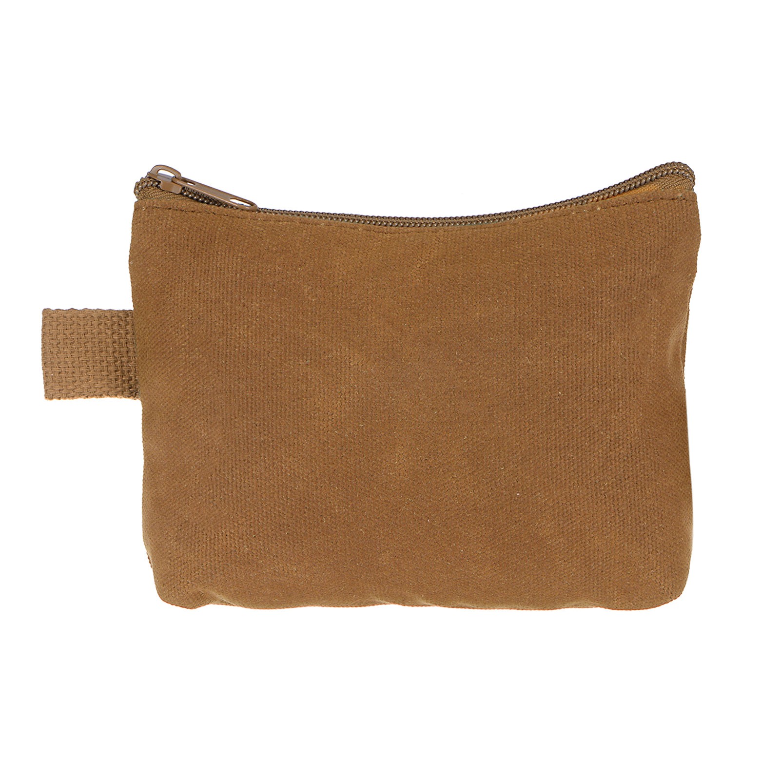 Tool Pouch Bag 17cm x 4cm x 14cm Oxford Organizer with Zipper Khaki