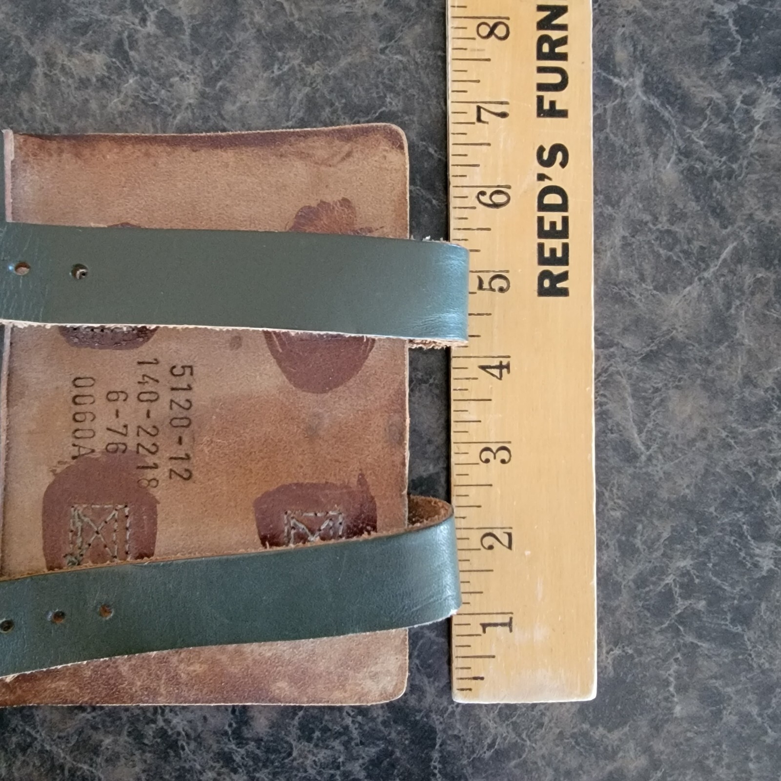 Heavy Duty Leather Tool Belt Accessories Loop Attachment Hunting military green