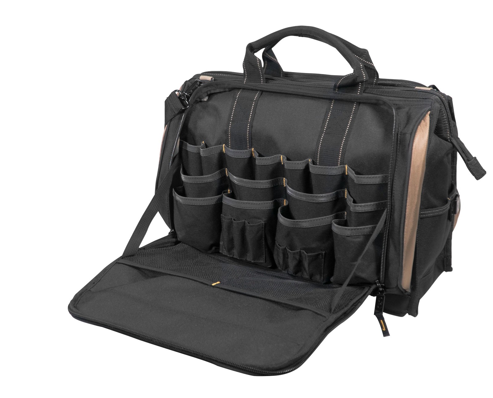Ercraft1539 Multicompartment 50 Pocket Tool Bag