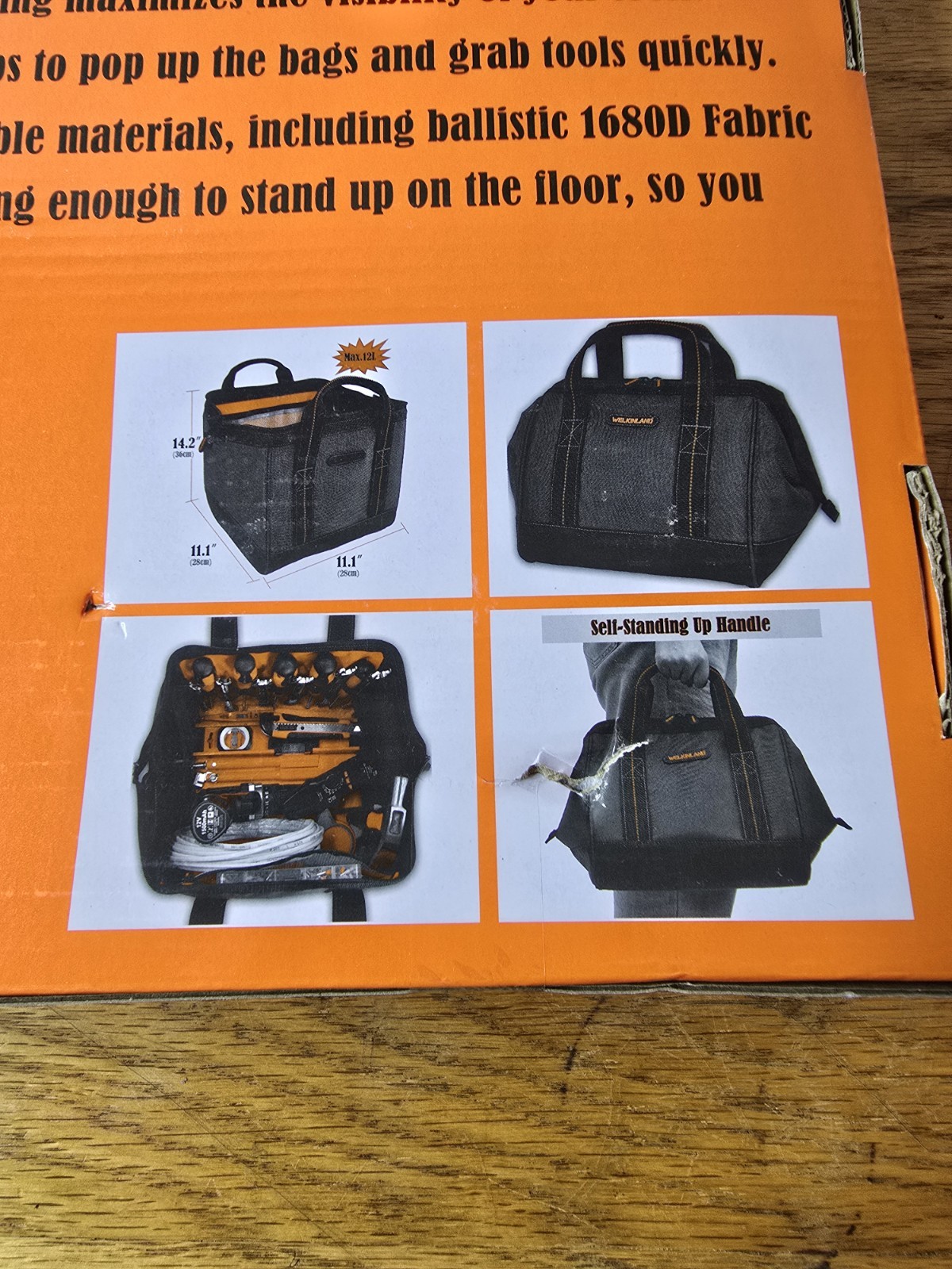 Welkinland 11-inch Tool Bag New In Box