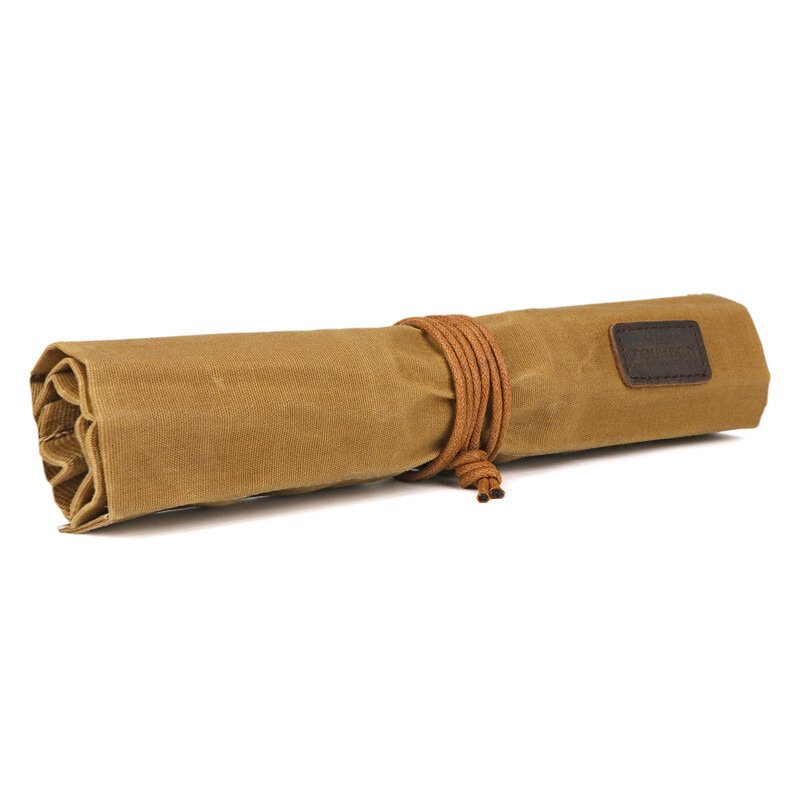 Tourbon Roll up Canvas Tool Carry Holder Carving Knife Organizer Bag Handy Pouch
