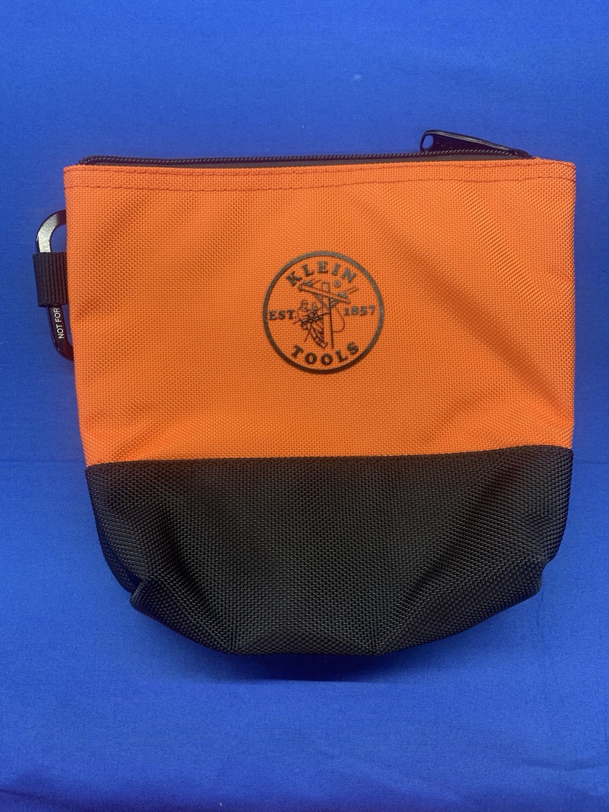 🔥1x Klein Tools Zipper Bag Stand Up Tool Pouch 2-Pack 55470 NEW