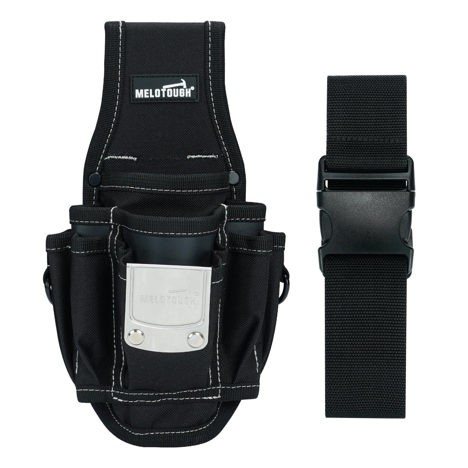Small Tool Pouch Electrican Clip on Tool Pouch,Tool Belt Pouch with Belt Clip…