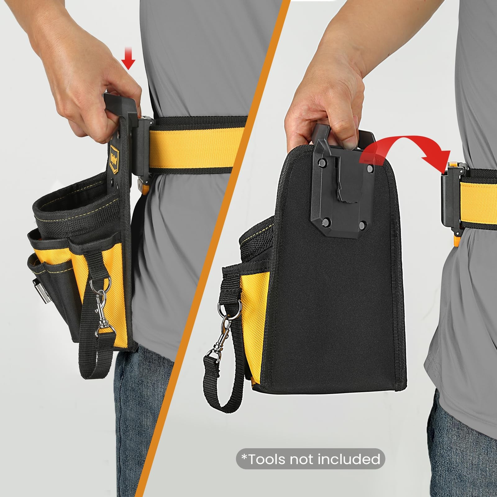 Tool Pouches, Tool Belt Pouch, Electrician Tool Pouch, Quickly Attach & Relea…
