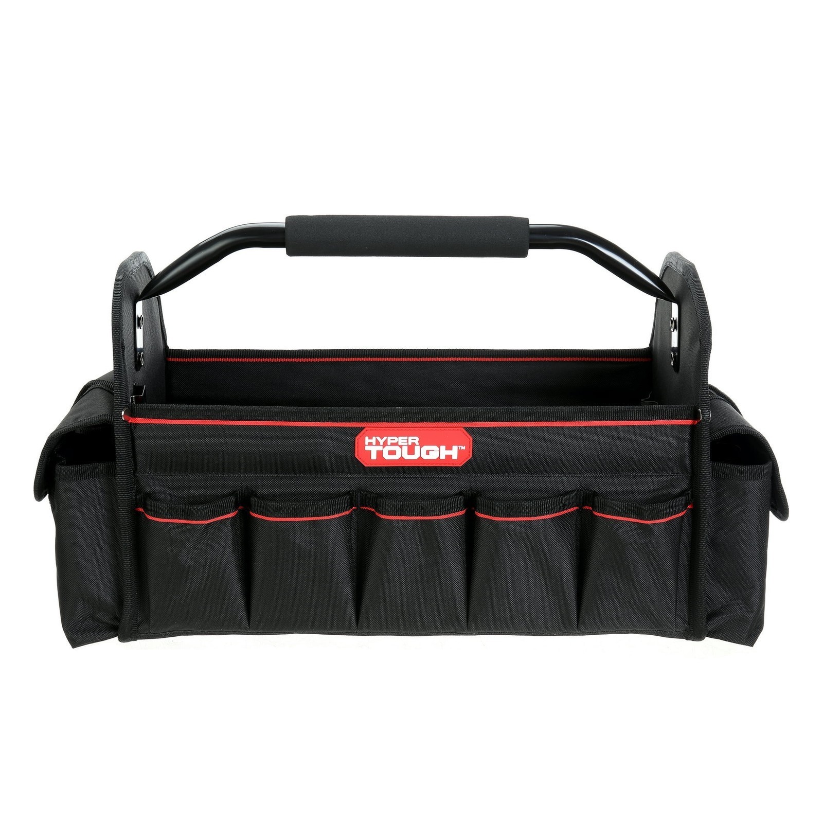 Open Top Tool Tote 16 Inches Long for Carrying and Organizing Workshop Tools