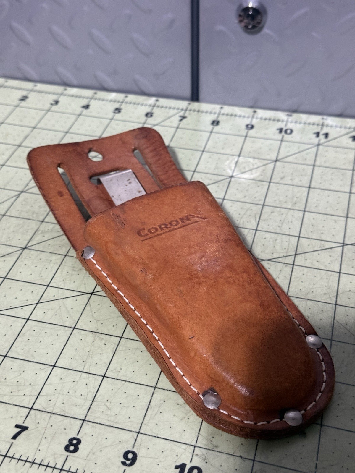 CORONA Leather Sheath Pouch Holder For Pruning Plier Shears