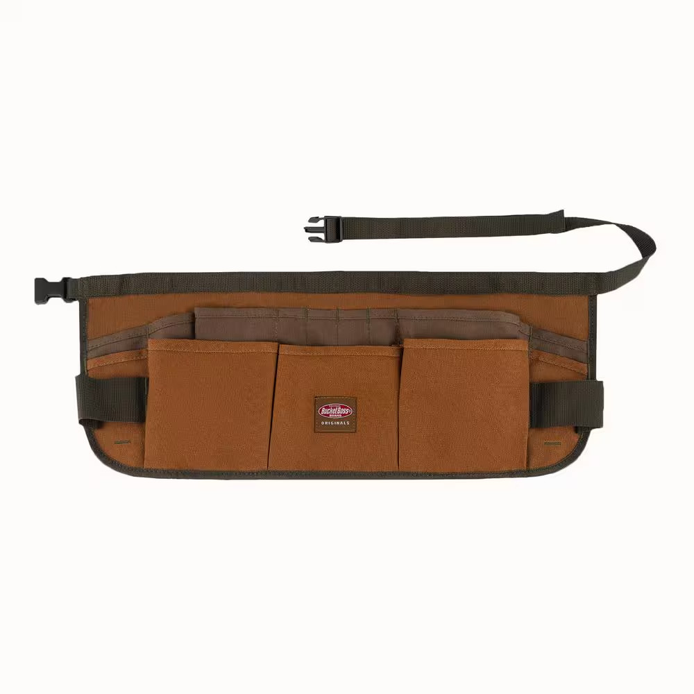 BUCKET BOSS 23 In. 13-Pocket Duckwear Super Waist Tool Work Apron
