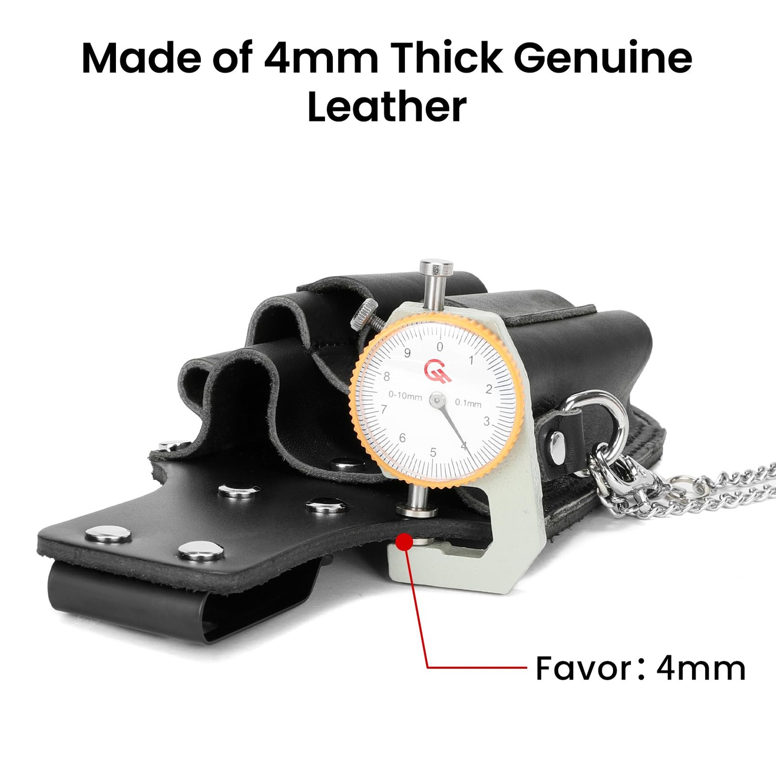 Tool Pouch, Electrician 8 Pockets Holster for Black
