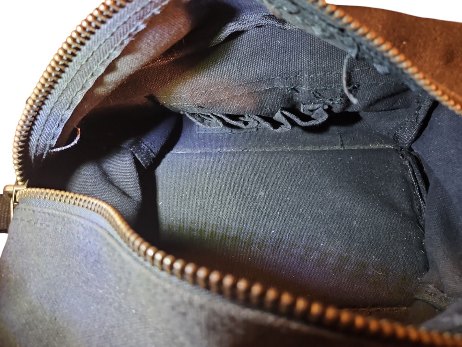 Military Style Heavyweight Canvas Black Tool Bag + 2 Black Canvas Belt Pouches!