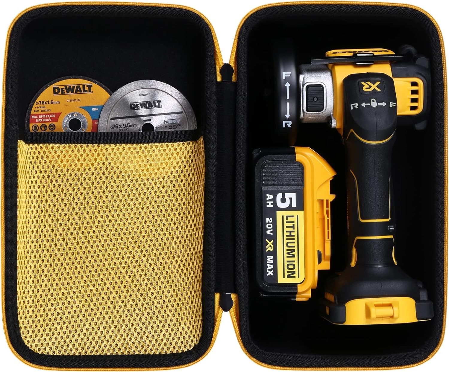 Hard Carrying Case Replacement for DEWALT 20V MAX 3 in 1 Brushless Cut Off To…