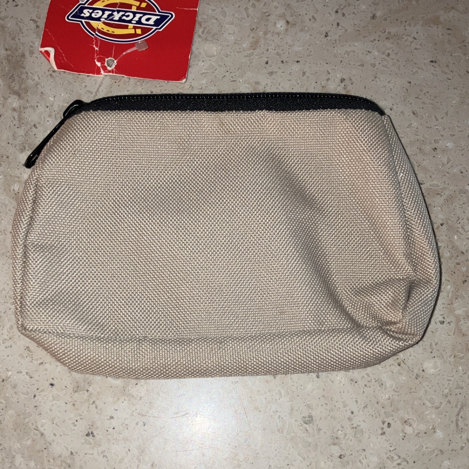 Dickies Workpacks Utility Bag Zipper Closure Pouch Beige/Blue/Black/Green