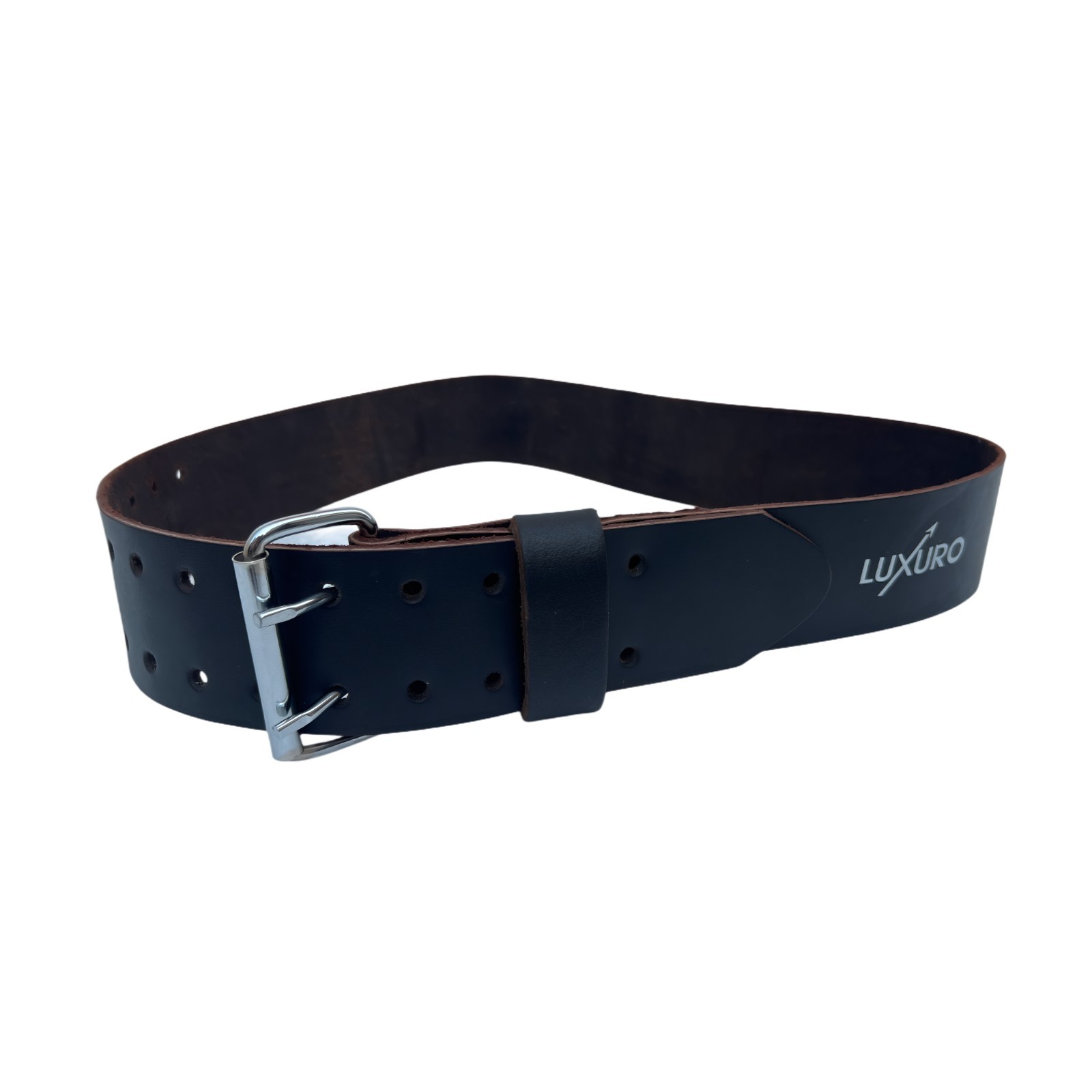 Adjustable Leather Tool Belt 2-Inch Wide | Fits 30″–46″ Waist