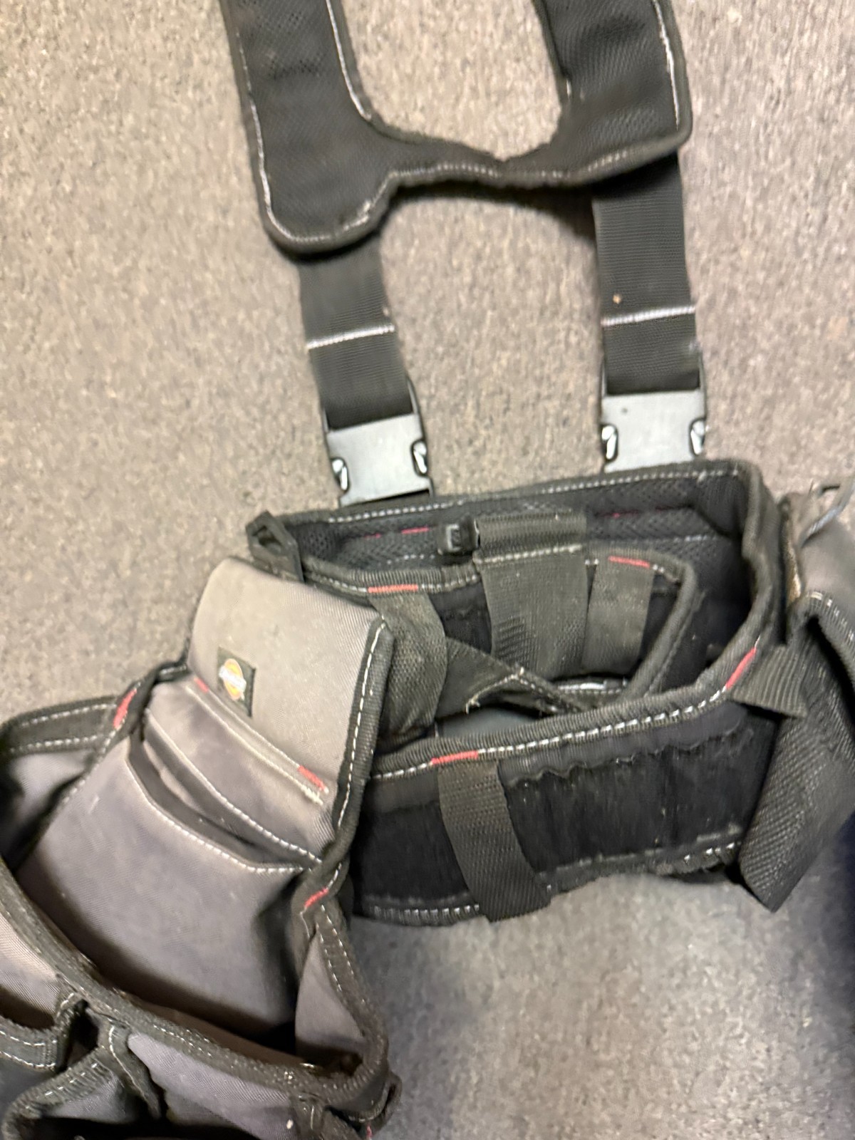 Carpenter Framer Rig Belt Tool Pouch Dickies BLACK