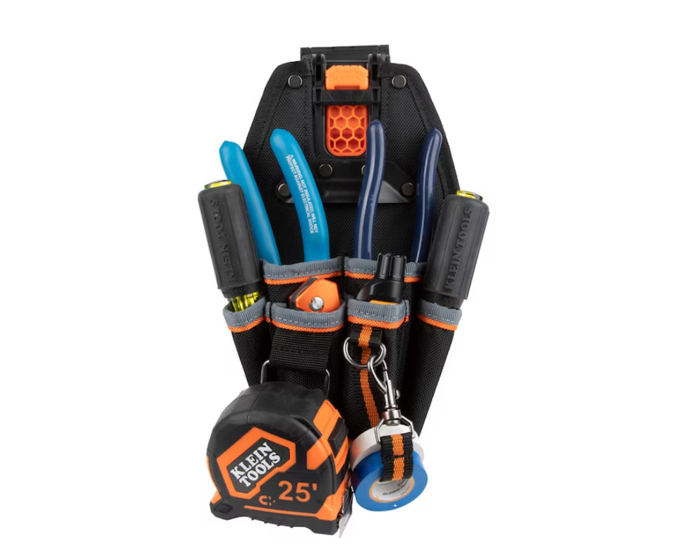 Klein Tools MODbox 6 Pocket Tool Pouch Durable Electrician Tool Organizer