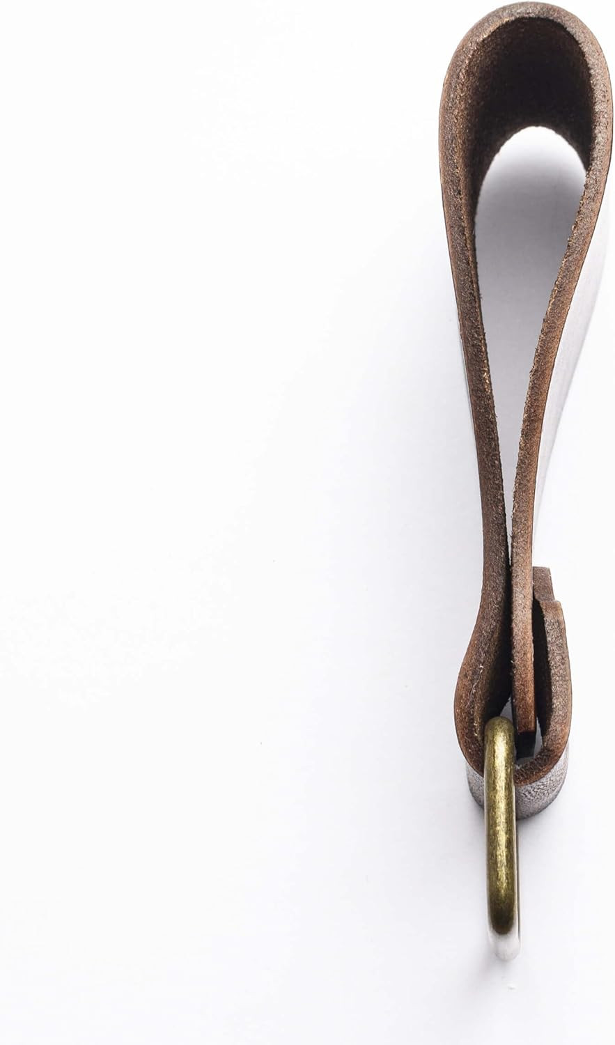 Leather Tape Measure Holder for Belt – Heavy Duty Tool Holder with Metal Clip fo