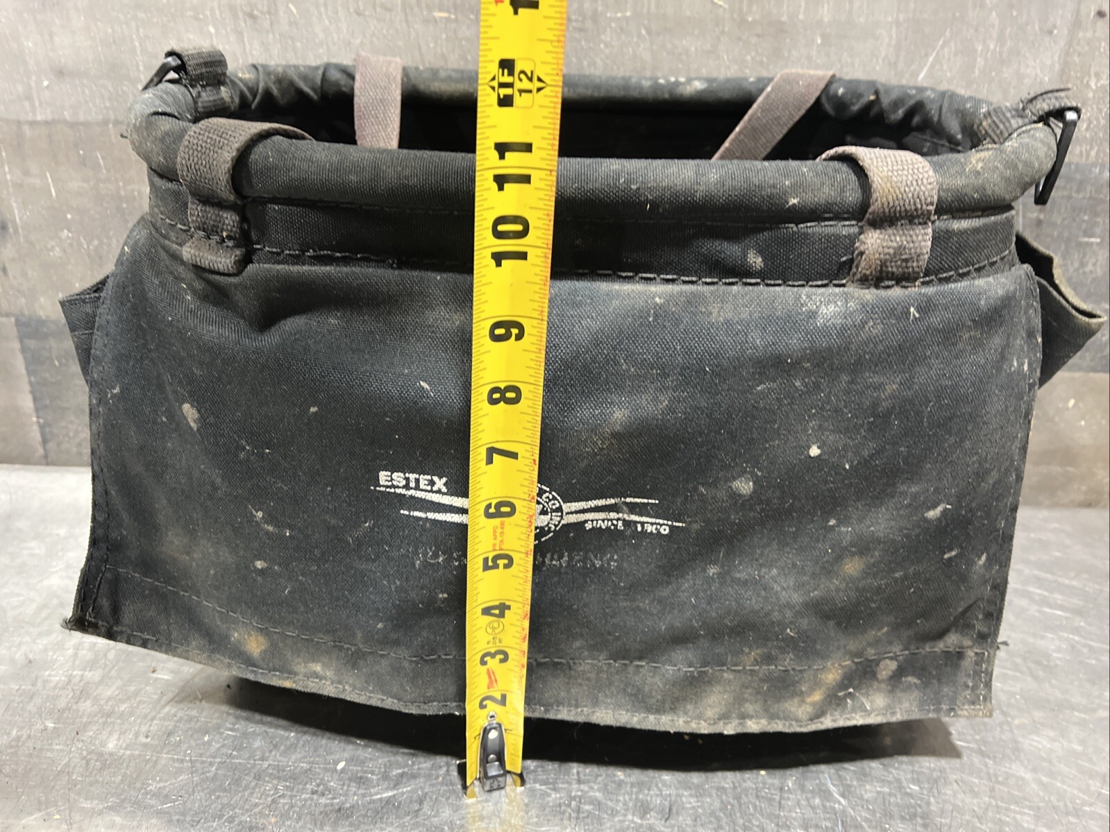 Vintage ESTEX Electric Co tool bag 18151 4HBHQ2NG/ since 1900 USA MADE