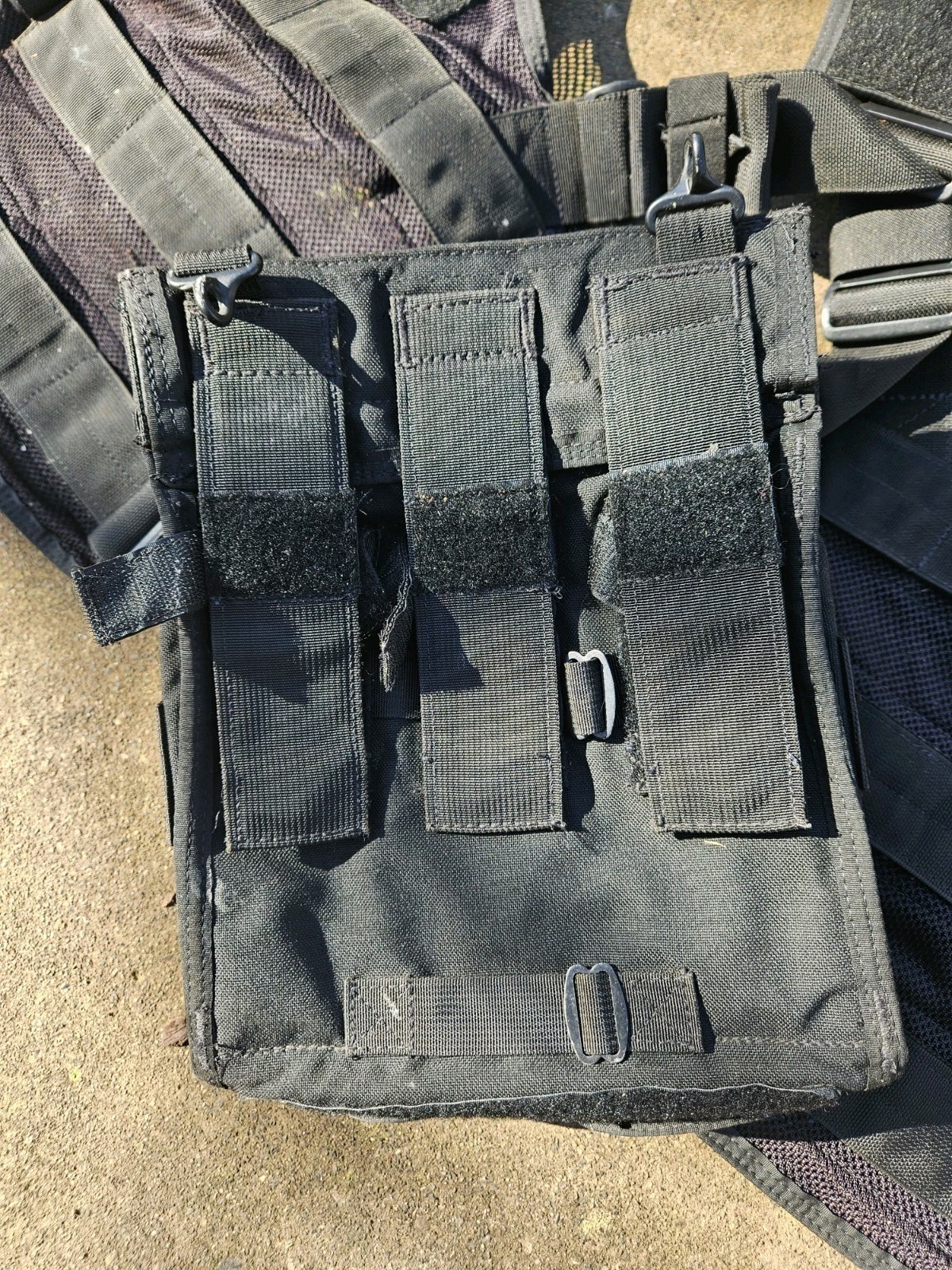 Atlas 46 Stratos Open Core Tool Vest Black With Main Tool Pouch