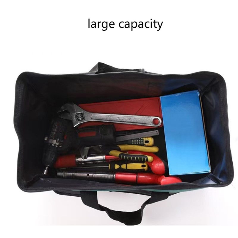 Professional Tool Storage Bag 600D Fabric Construction Reinforced Seams