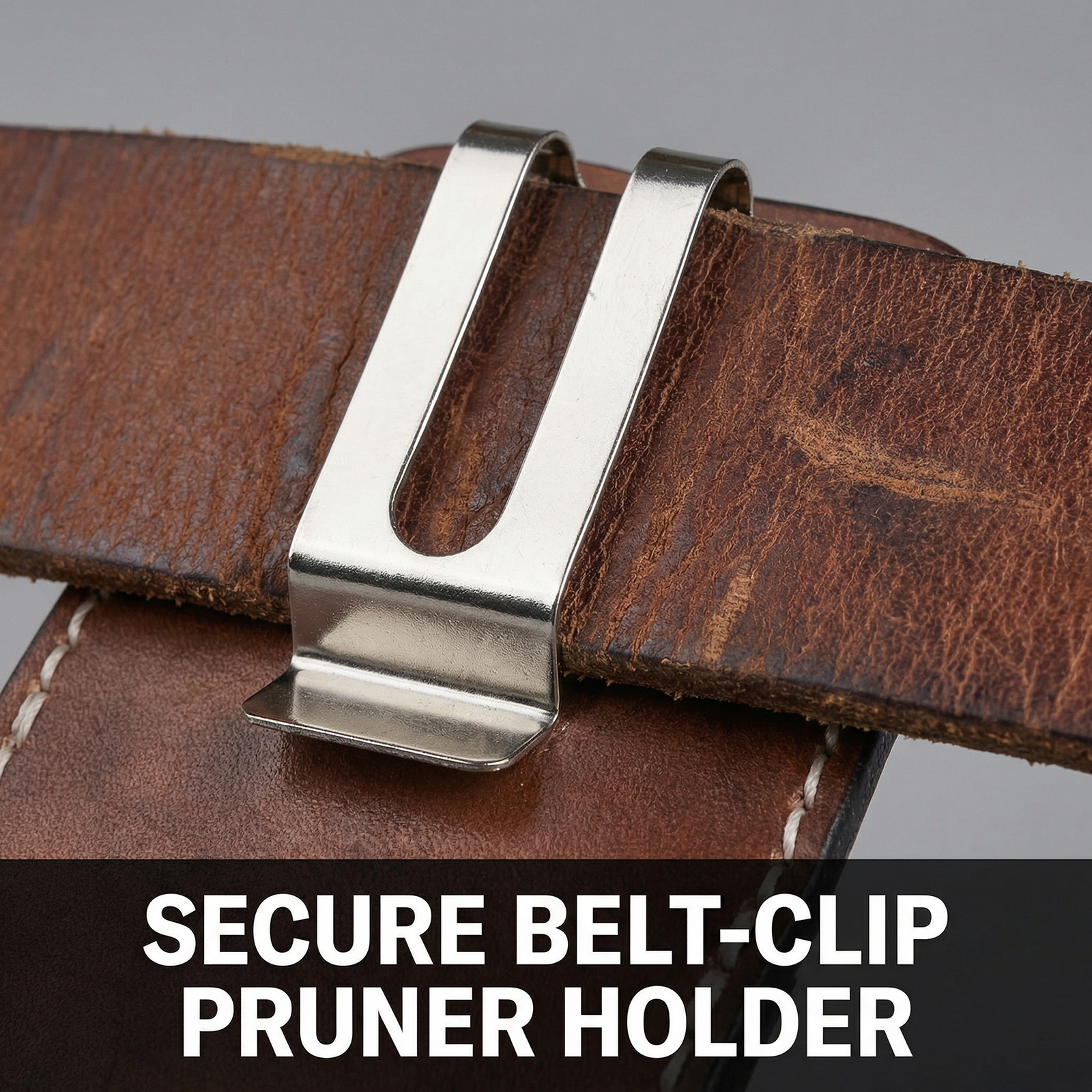 Tourbon Leather Plier Sheath Garden Tool Holder Shears Pruning Pouch Belt Clip