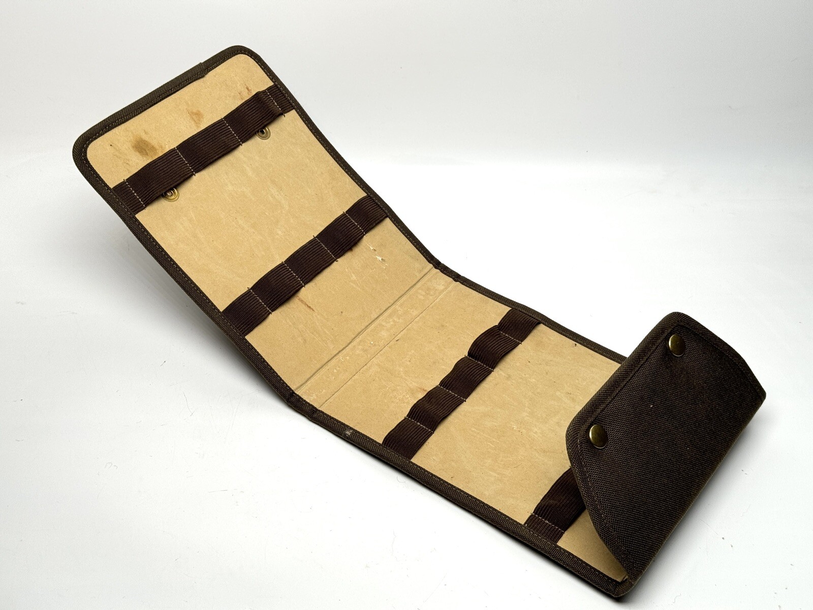 Vintage Roll up Canvas Tool Carry Holder Pliers Organizer Bag Handy Pouch