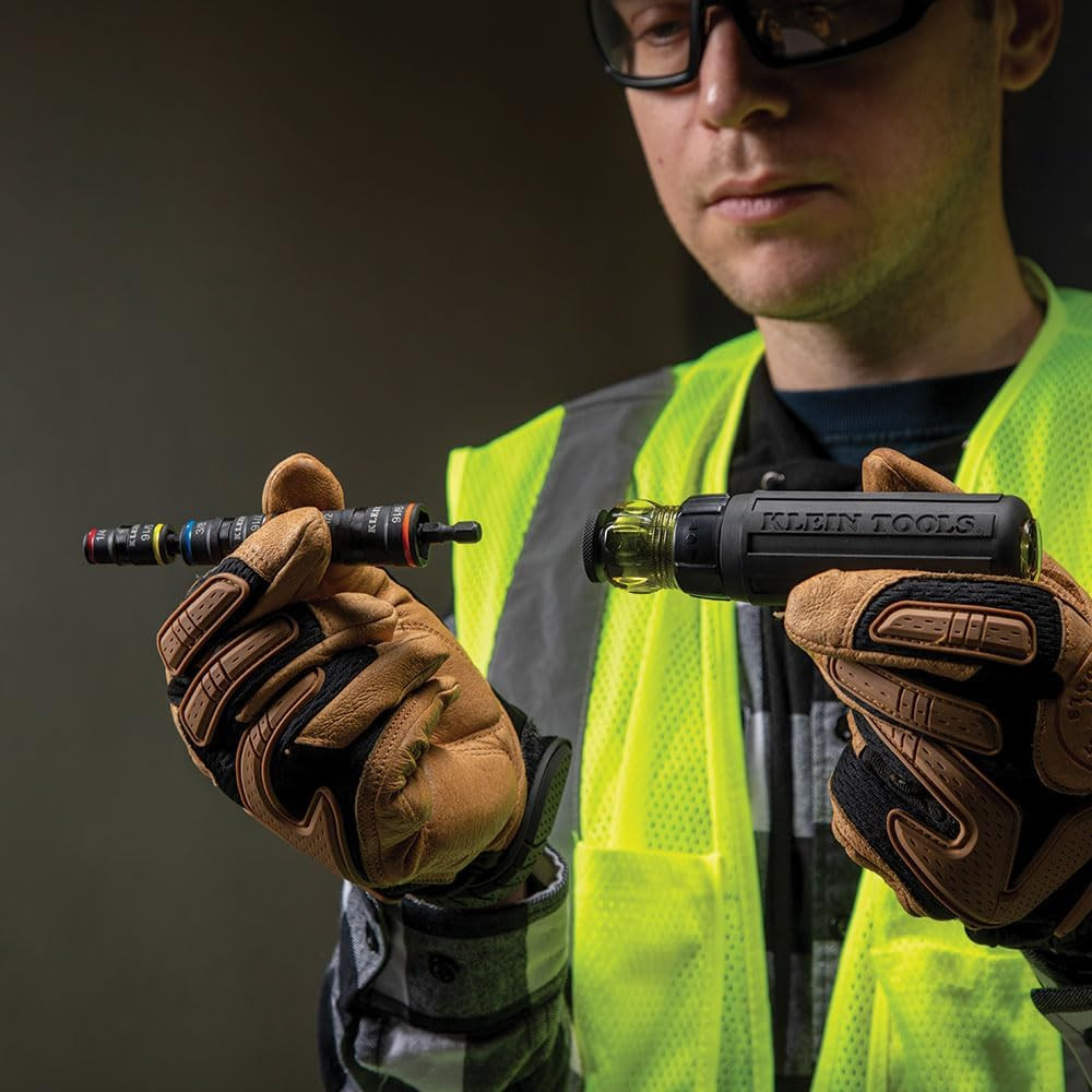 Klein Extreme Tool Backpack with 7-in-1 Impact Flip Socket Set & Padded Straps