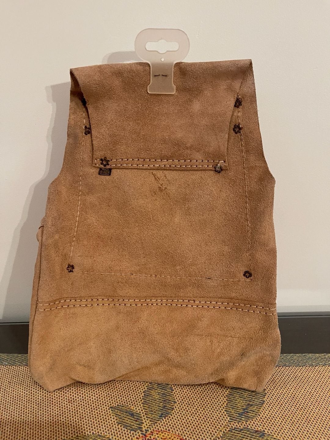 Graintex Suede Leather Tool Pouch with Hammer Holders