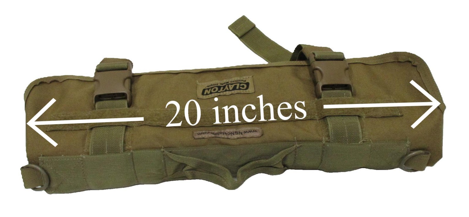 USGI MILITARY MECHANICS TOOL ROLL CLAYTON HEAVY DUTY STORAGE ORGANIZER COYOTE🔥