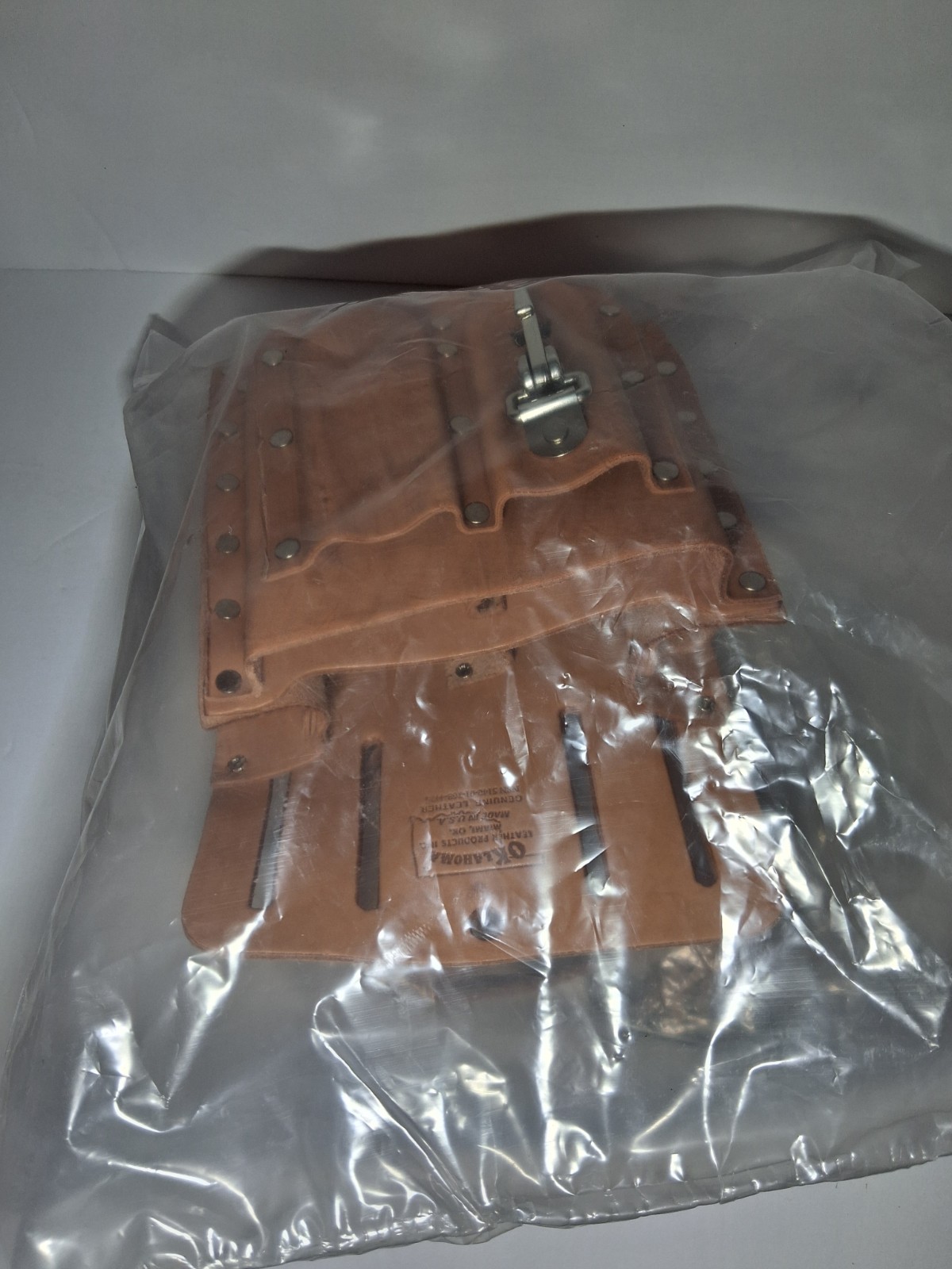 Oklahoma Leather Products 8 Pocket Tool Carrier Holster 5140 With Belt