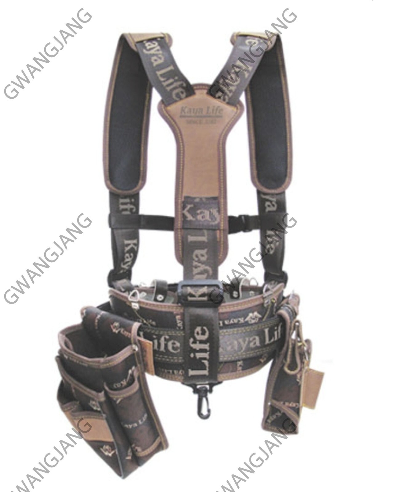 Kaya KL-600 Work Tool Belt Suspenders Drill Pouch Holder DIY Easy Hand Work aa
