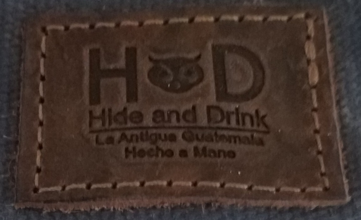 Hide & Drink Multi-Tool Pocket Pouch with Zipper Compartment Waxed Canvas Blue