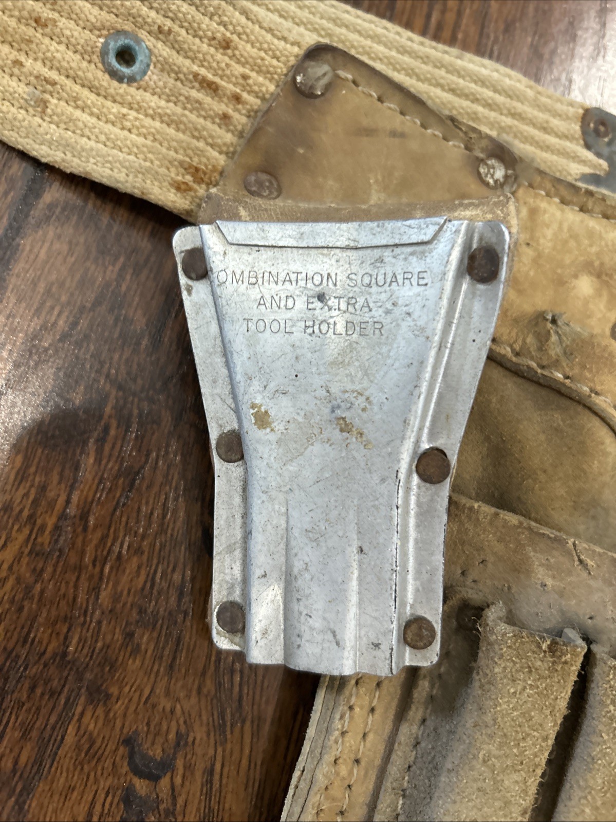 Vintage Sears Craftsman Carpenter Tool Belt Apron 45147 Heavy Top Grain Cowhide