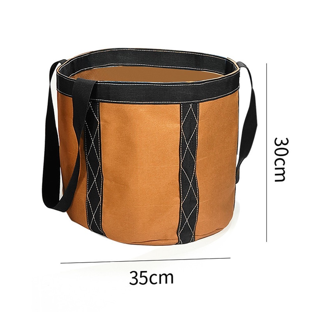 Electrician’s Must Have Large Round Tool Bag Made of Sturdy Oxford Material