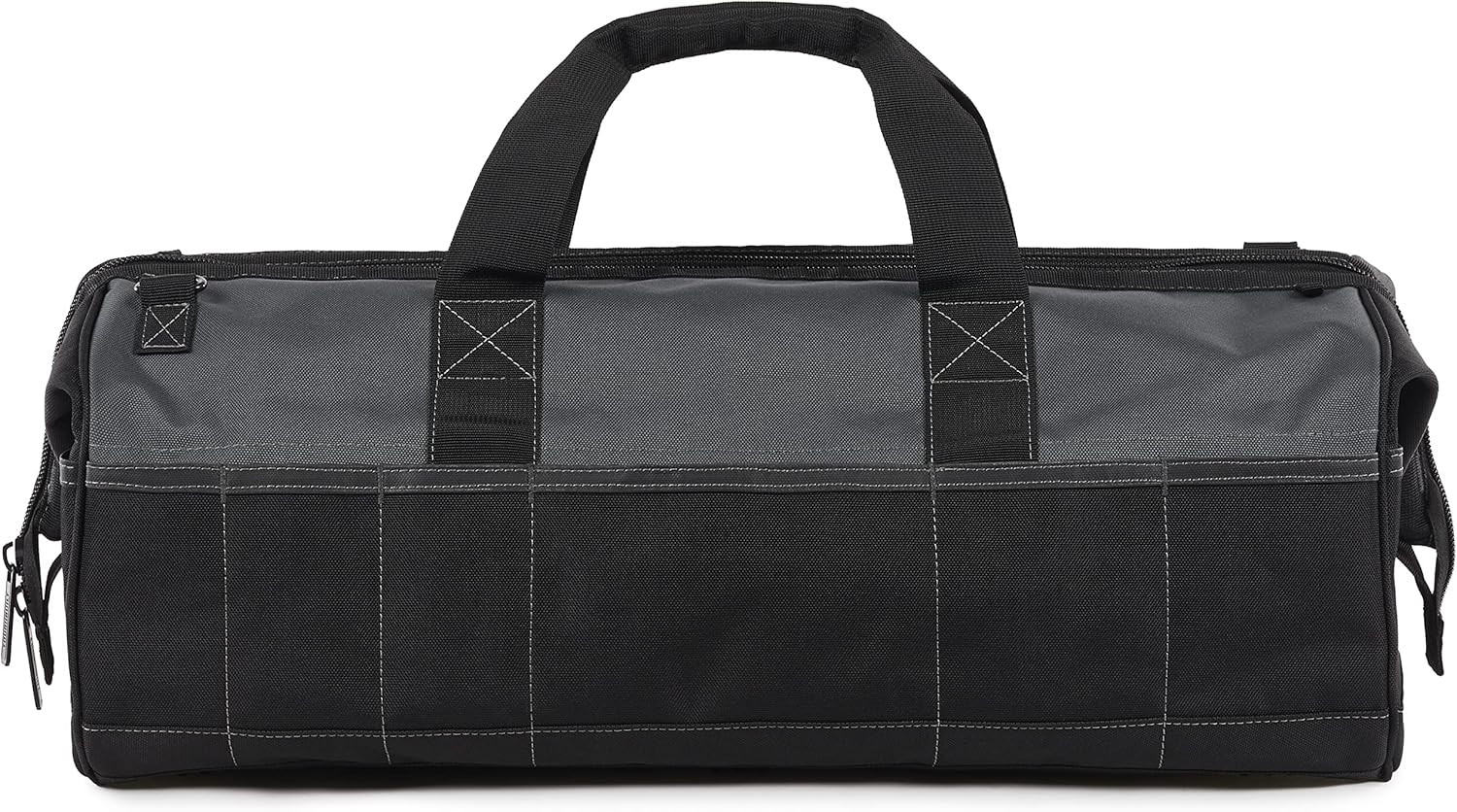 – 24″ Builder Tool Bag, Heavy-Duty 1680D Ballistic Fabric Wide-Opening Bag with