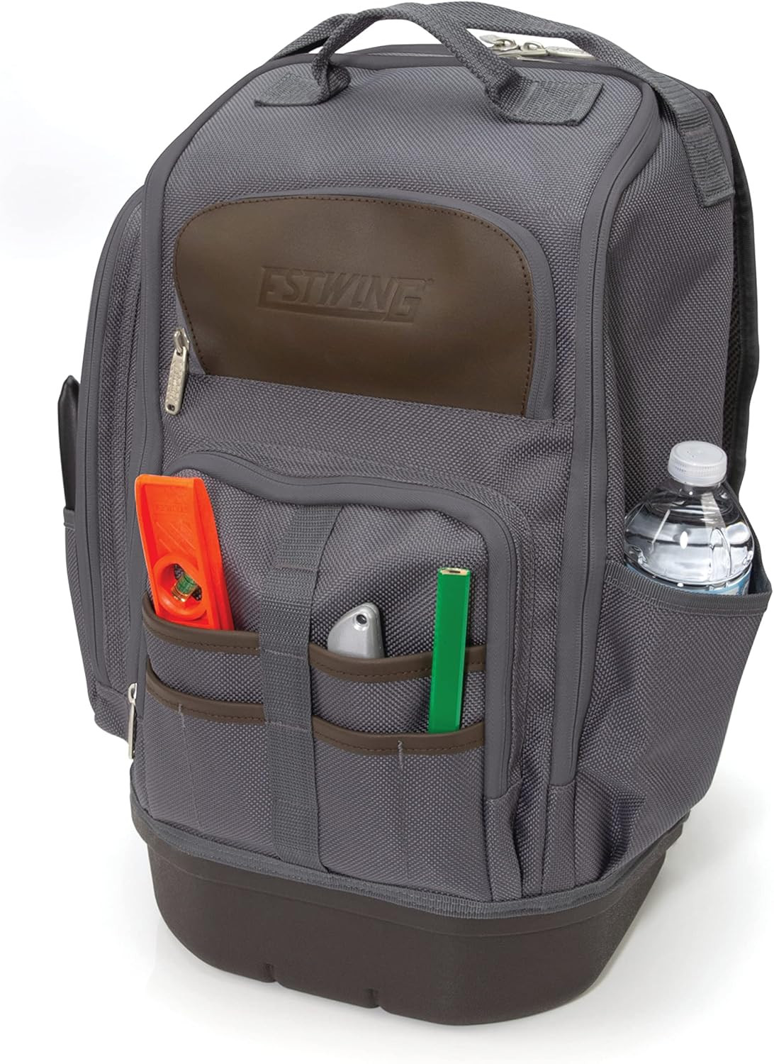 Durable 20-Inch Hard Bottom Tool Backpack for Ultimate Organization