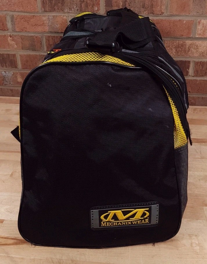 Mechanix Wear Black Duffle Bag Large Travel Gear 26 X 12 Inch