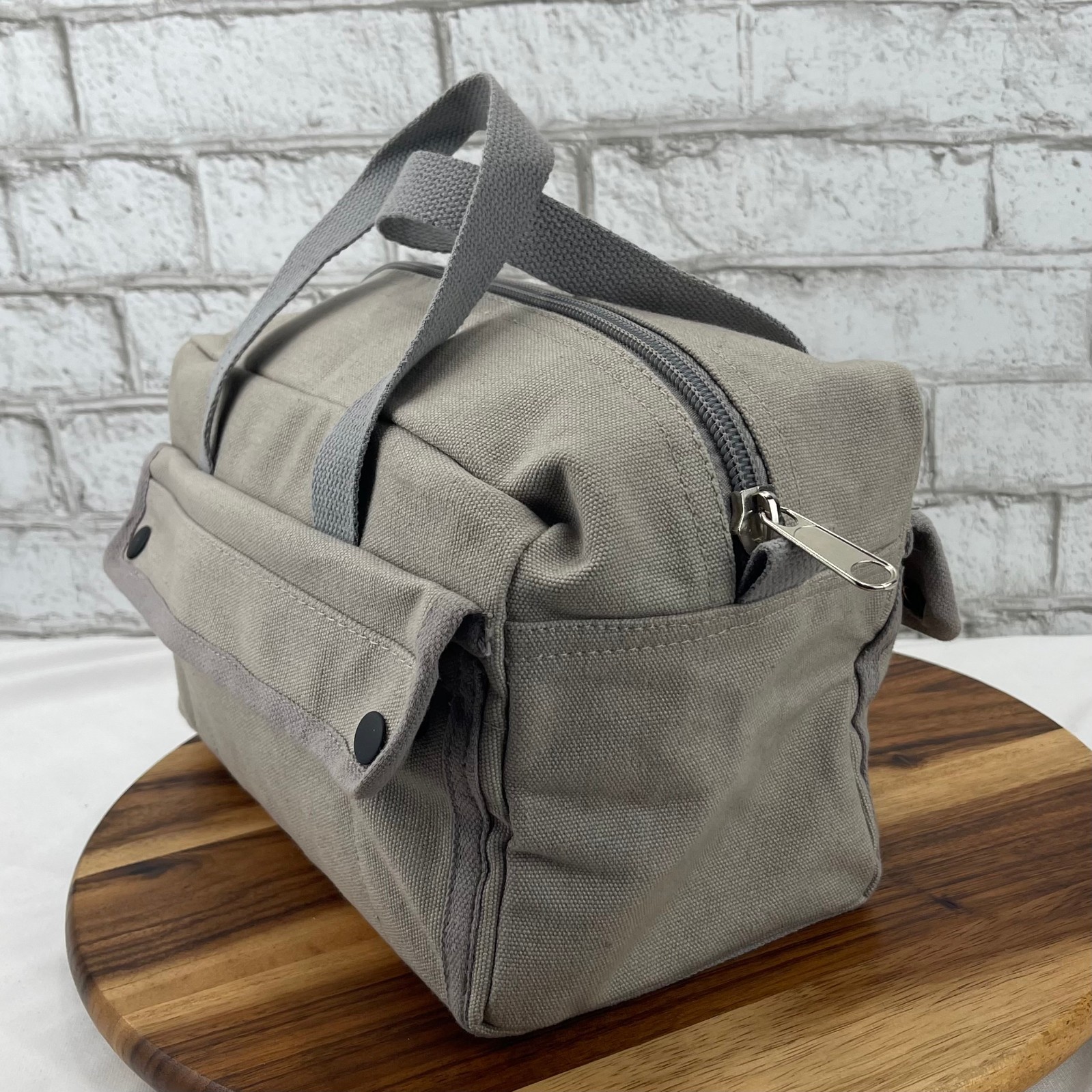 Rothco Gray Heavy Duty Cotton Canvas 11″ x 7″ Tool Bag 37572
