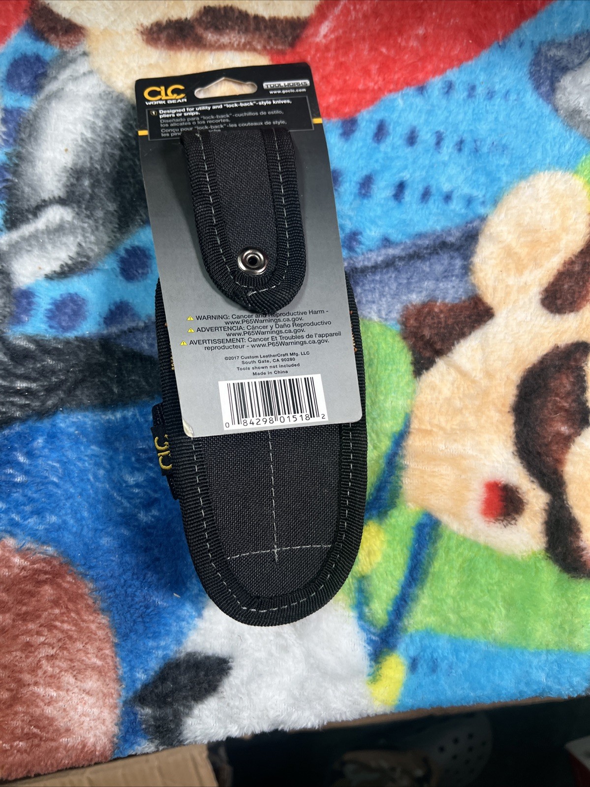 CLC 1518 Utility Knife /Pliers Holder/Tape Measure